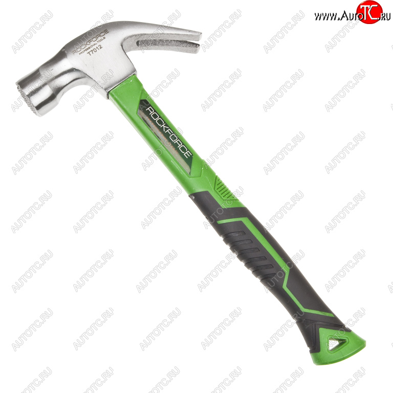 539 р. Молоток гвоздодер 0.350кг фибергласовая ручка ROCKFORCE ROCKFORCE rf-t7012  с доставкой в г. Пермь