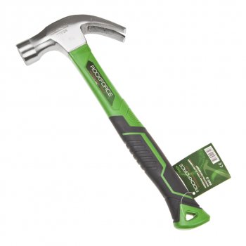 659 р. Молоток гвоздодер 0.680кг фибергласовая ручка ROCKFORCE ROCKFORCE rf-t7024  с доставкой в г. Пермь. Увеличить фотографию 1