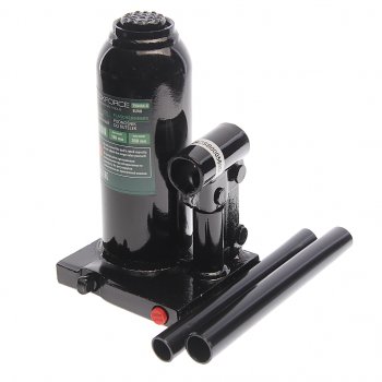 2 899 р. Домкрат бутылочный 4т 180-350мм с клапаном в кейсе ROCKFORCE ROCKFORCE rf-t90404seuro  с доставкой в г. Пермь. Увеличить фотографию 1
