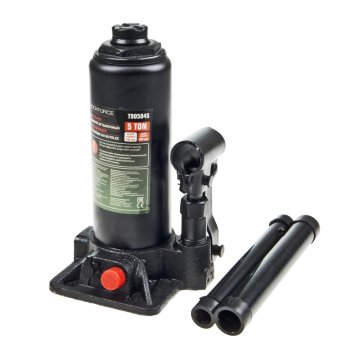 2 489 р. Домкрат бутылочный 5т 195-395мм с клапаном в кейсе ROCKFORCE ROCKFORCE rf-t90504s(ds) ROCKFORCE rf-t90504s(ds)  с доставкой в г. Пермь. Увеличить фотографию 1