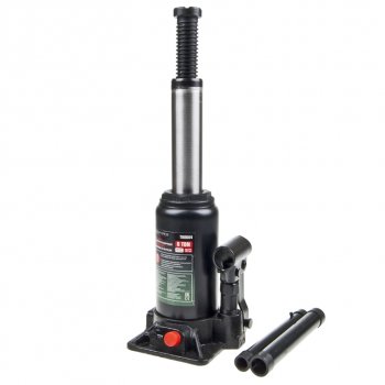 2 699 р. Домкрат бутылочный 6т 181-351мм с клапаном ROCKFORCE ROCKFORCE rf-t90604(ds)  с доставкой в г. Пермь. Увеличить фотографию 2