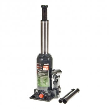 3 389 р. Домкрат бутылочный 8т 200-400мм с клапаном в кейсе ROCKFORCE ROCKFORCE rf-t90804s  с доставкой в г. Пермь. Увеличить фотографию 2