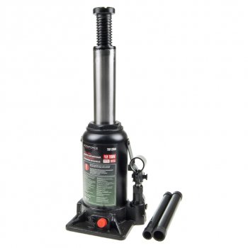 3 789 р. Домкрат бутылочный 12т 217-407мм с клапаном ROCKFORCE ROCKFORCE rf-t91204(ds)  с доставкой в г. Пермь. Увеличить фотографию 2