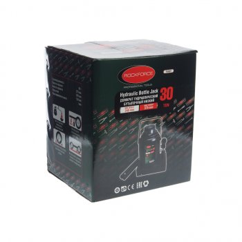 11 999 р. Домкрат бутылочный 30т 240-370мм низкопрофильный ROCKFORCE ROCKFORCE rf-t93007  с доставкой в г. Пермь. Увеличить фотографию 2