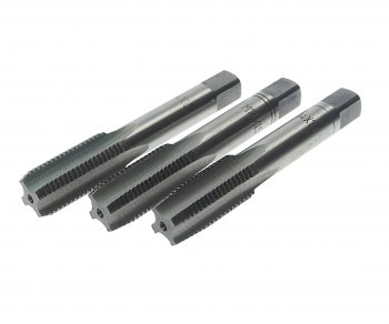 429 р. Метчик М14x1.5мм комплект 3шт. в пластиковом футляре ROCKFORCE ROCKFORCE rf-tap14150 ROCKFORCE rf-tap14150  с доставкой в г. Пермь. Увеличить фотографию 1