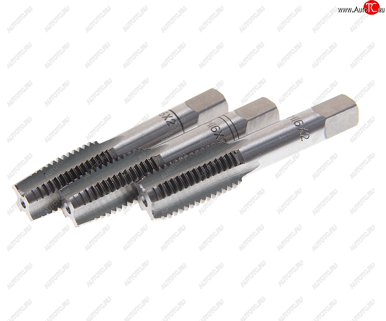 1 059 р. Метчик М16x2.0мм комплект 3шт. в пластиковом футляре ROCKFORCE ROCKFORCE rf-tap16x2  с доставкой в г. Пермь