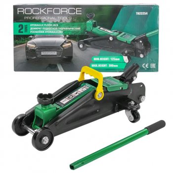 4 399 р. Домкрат подкатной 2т 125-380мм ROCKFORCE ROCKFORCE rf-th22254  с доставкой в г. Пермь. Увеличить фотографию 1
