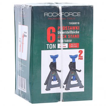 6 499 р. Стойка ремонтная 6т h=400-620мм 2шт. ROCKFORCE ROCKFORCE rf-th56001b  с доставкой в г. Пермь. Увеличить фотографию 4