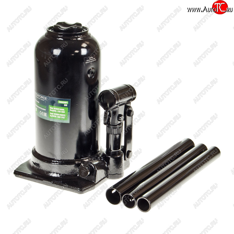 6 799 р. Домкрат бутылочный 5т 230-500мм с клапаном ROCKFORCE ROCKFORCE rf-th805001big  с доставкой в г. Пермь