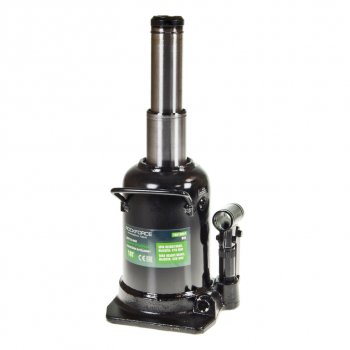 9 449 р. Домкрат бутылочный 10т 210-520мм 2-х плунжерный ROCKFORCE ROCKFORCE rf-th810001big  с доставкой в г. Пермь. Увеличить фотографию 2