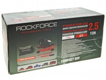 4 499 р. Домкрат подкатной 2.5т 135-395мм для кроссоверов и микроавтобусов ROCKFORCE ROCKFORCE rf-tr20005(new)  с доставкой в г. Пермь. Увеличить фотографию 5