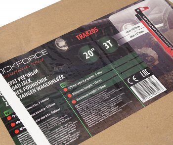 6 999 р. Домкрат реечный 3т 155-420мм ROCKFORCE ROCKFORCE rf-tra8205  с доставкой в г. Пермь. Увеличить фотографию 8
