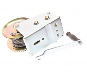 5 349 р. Лебедка барабанная 1.3т L=10м тросовая ROCKFORCE ROCKFORCE rf-trt1301c  с доставкой в г. Пермь. Увеличить фотографию 2
