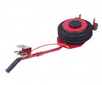 22 349 р. Домкрат подкатной 5т 144-440мм пневматический 3 подушки ROCKFORCE ROCKFORCE rf-yhqd-3wt-320a ROCKFORCE rf-yhqd-3wt-320a  с доставкой в г. Пермь. Увеличить фотографию 2
