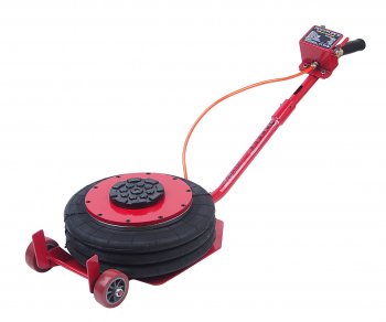 22 349 р. Домкрат подкатной 5т 144-440мм пневматический 3 подушки ROCKFORCE ROCKFORCE rf-yhqd-3wt-320a ROCKFORCE rf-yhqd-3wt-320a  с доставкой в г. Пермь. Увеличить фотографию 1