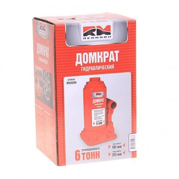 2 059 р. Домкрат бутылочный 6т 185-355мм REDMARK REDMARK rm20206  с доставкой в г. Пермь. Увеличить фотографию 2