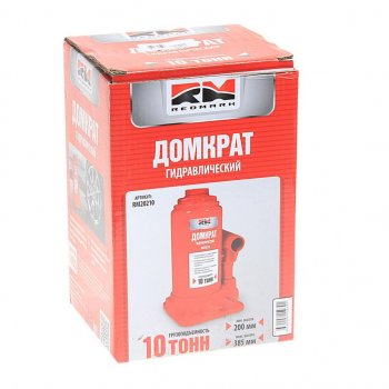 2 399 р. Домкрат бутылочный 10т 200-385мм REDMARK REDMARK rm20210  с доставкой в г. Пермь. Увеличить фотографию 2