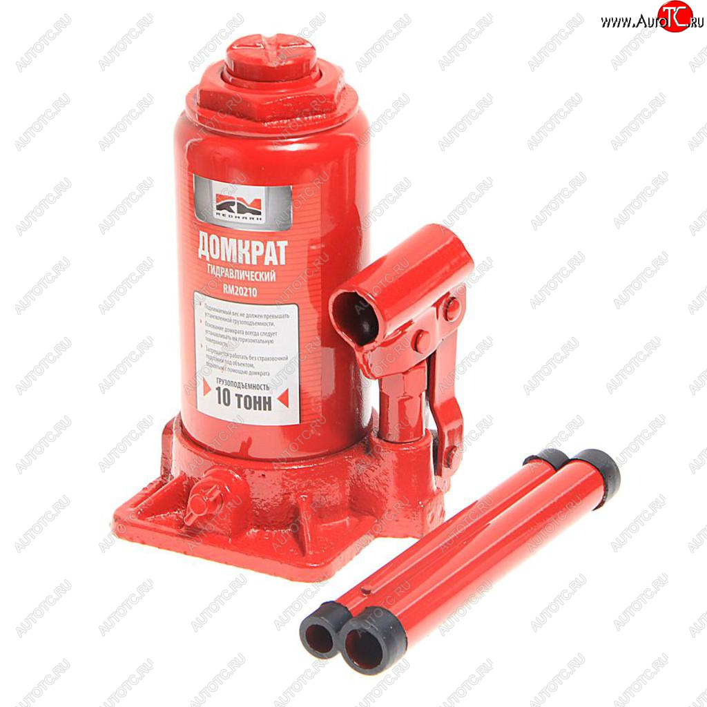 2 399 р. Домкрат бутылочный 10т 200-385мм REDMARK REDMARK rm20210  с доставкой в г. Пермь