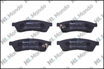 989 р. Колодки тормозные CHEVROLET Epica (05-),Evanda (02-),Magnus (99-) задние (4шт.) MANDO MANDO rmpd26 MANDO rmpd26  с доставкой в г. Пермь. Увеличить фотографию 1
