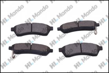 989 р. Колодки тормозные CHEVROLET Epica (05-),Evanda (02-),Magnus (99-) задние (4шт.) MANDO MANDO rmpd26 MANDO rmpd26  с доставкой в г. Пермь. Увеличить фотографию 2