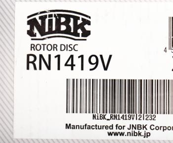 5 299 р. Диск тормозной NISSAN Teana (J32) передний (1шт.) NIBK NIBK rn1419  с доставкой в г. Пермь. Увеличить фотографию 5