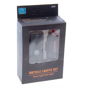999 р. Фонарь велосипедный набор USB кабель с аккумулятором 480mAh Led NO NAME rpl-2255dc-918  с доставкой в г. Пермь. Увеличить фотографию 3