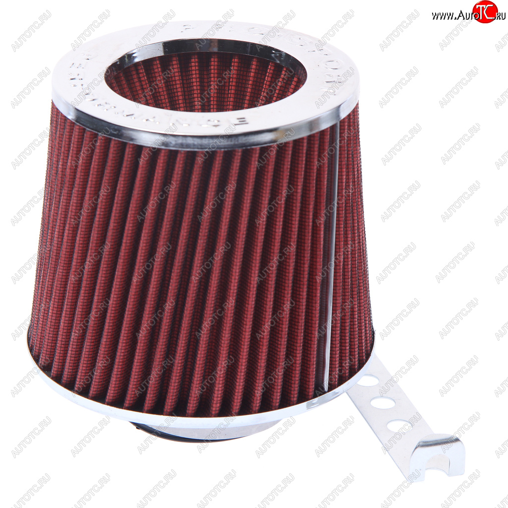 1 399 р. Фильтр воздушный PRO SPORT TORNADO красный хром широкий d=70 PRO SPORT rs-00126  с доставкой в г. Пермь