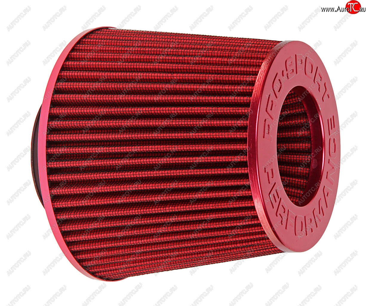 1 399 р. Фильтр воздушный PRO SPORT MEGA FLOW красный d=70 PRO SPORT rs-01137  с доставкой в г. Пермь