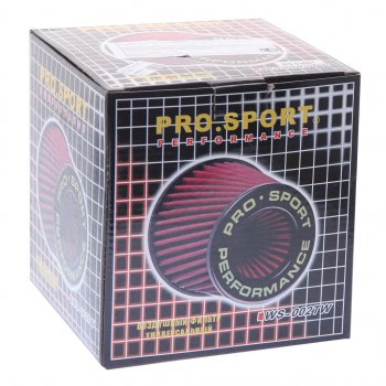 1 299 р. Фильтр воздушный PRO SPORT FLOW красный хром d=70 PRO SPORT rs-03601  с доставкой в г. Пермь. Увеличить фотографию 4