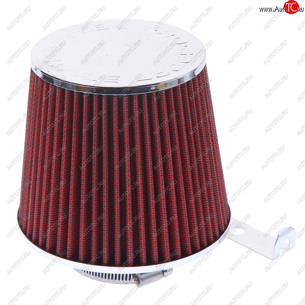1 299 р. Фильтр воздушный PRO SPORT FLOW красный хром d=70 PRO SPORT rs-03601  с доставкой в г. Пермь