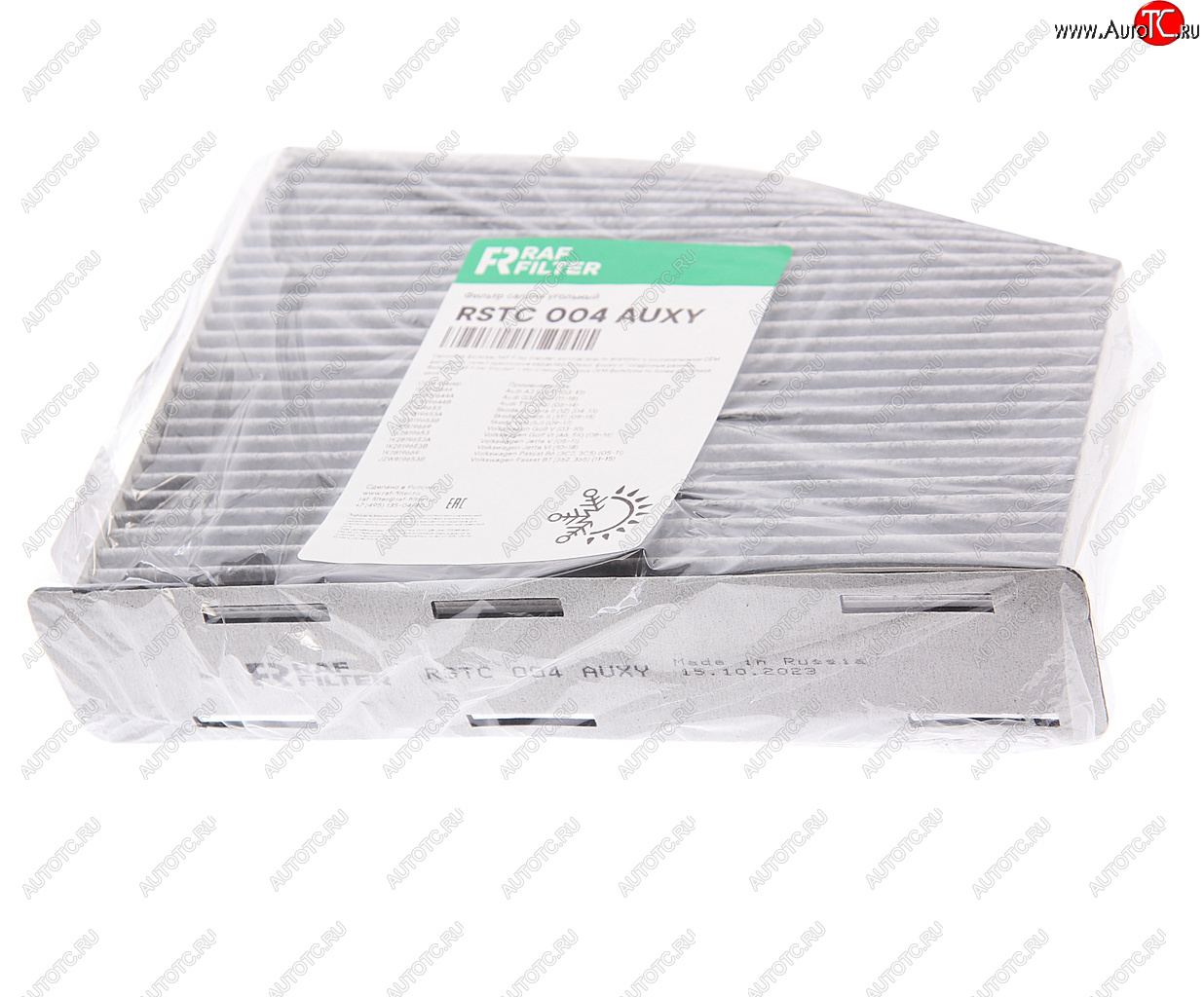 889 р. Фильтр воздушный салона VW Golf 5,Passat 6,Jetta 3 AUDI A3 SKODA Octavia (04-) угольный RAF FILTER RAF FILTER rstc004auxy  с доставкой в г. Пермь