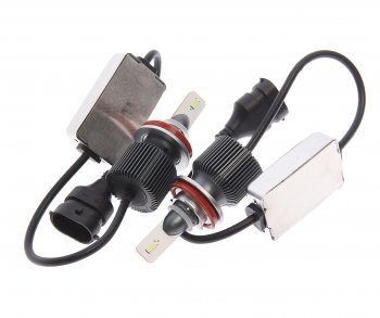 2 699 р. Лампа светодиодная 12V H11 PGJ19-2 5000Lm (2шт.) Type R RECARVER RECARVER rtrled50h11-2  с доставкой в г. Пермь. Увеличить фотографию 2
