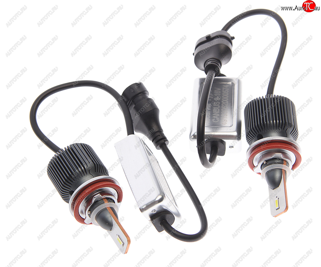 2 699 р. Лампа светодиодная 12V H11 PGJ19-2 5000Lm (2шт.) Type R RECARVER RECARVER rtrled50h11-2  с доставкой в г. Пермь