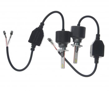 2 699 р. Лампа светодиодная 12V H1 P14.5s 5000Lm (2шт.) Type R RECARVER RECARVER rtrled50h1-2  с доставкой в г. Пермь. Увеличить фотографию 2