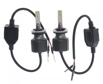 2 249 р. Лампа светодиодная 12V H27 PG13 5000Lm (2шт.) Type R RECARVER RECARVER rtrled50h27-2  с доставкой в г. Пермь. Увеличить фотографию 2
