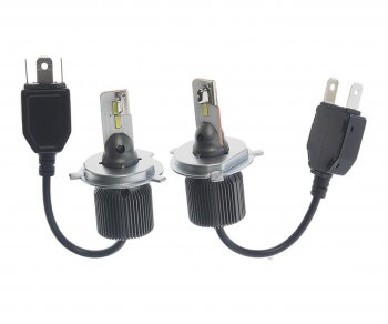 2 999 р. Лампа светодиодная 12V H4 P43t-38 5000Lm (2шт.) Type R RECARVER RECARVER rtrled50h4-2  с доставкой в г. Пермь. Увеличить фотографию 2