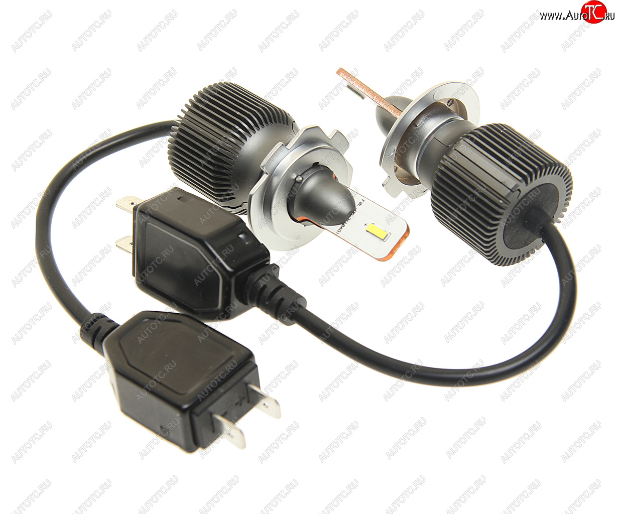 2 699 р. Лампа светодиодная 12V H7 PX26d 5000Lm (2шт.) Type R RECARVER RECARVER rtrled50h7-2  с доставкой в г. Пермь