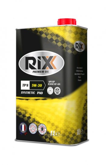 989 р. Масло моторное TP N SP/GF-6A 5W30 синт.1л RIXX RIXX rx0006tpn RIXX rx0006tpn  с доставкой в г. Пермь. Увеличить фотографию 1