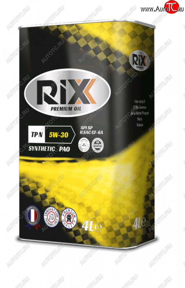 3 199 р. Масло моторное TP N SP/GF-6A 5W30 синт.4л RIXX RIXX rx0007tpn RIXX rx0007tpn  с доставкой в г. Пермь