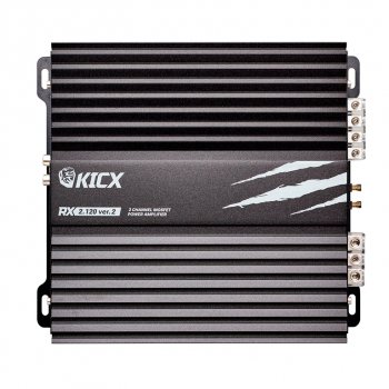 8 949 р. Усилитель автомобильный 2х120Вт KICX KICX rx 2.120  с доставкой в г. Пермь. Увеличить фотографию 2
