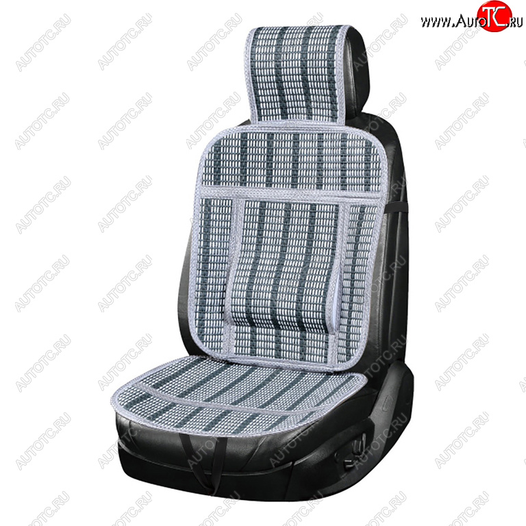 1 199 р. Накидка на сиденье массажная папирус серая SKYWAY SKYWAY s01302029  с доставкой в г. Пермь
