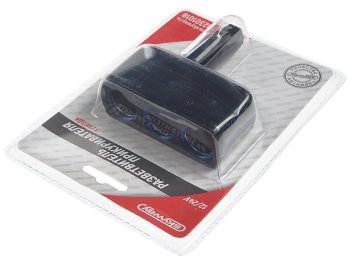 469 р. Разветвитель прикуривателя 3-х гнездовой 12V SKYWAY SKYWAY s02301018  с доставкой в г. Пермь. Увеличить фотографию 2