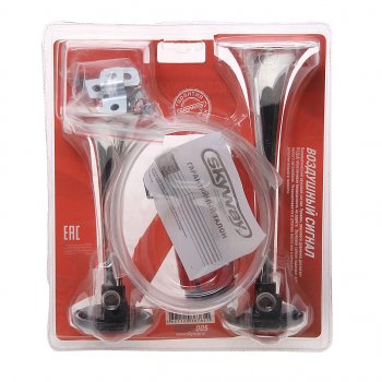 1 599 р. Сигнал звуковой 12V воздушный 2-ух рожковый SKYWAY SKYWAY s07601005  с доставкой в г. Пермь. Увеличить фотографию 1