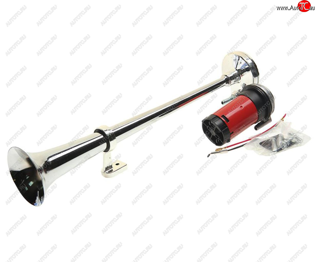 2 399 р. Сигнал звуковой 12V воздушный 1-о рожковый SKYWAY SKYWAY s07601008  с доставкой в г. Пермь