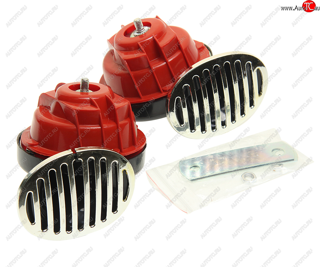 589 р. Сигнал звуковой 12V 410510Hz комплект 2шт. SKYWAY SKYWAY s07601016  с доставкой в г. Пермь