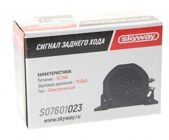 799 р. Сигнал звуковой 12-24V заднего хода SKYWAY SKYWAY s07601023  с доставкой в г. Пермь. Увеличить фотографию 3