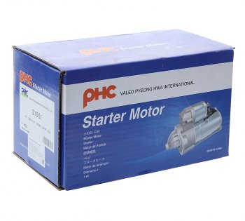 7 599 р. Стартер HYUNDAI Sonata 5,Santa Fe,Tucson (2.7) KIA Magentis,Sportage (2.7) (1.4кВт) VALEO PHC VALEO PHC s1051 VALEO PHC s1051  с доставкой в г. Пермь. Увеличить фотографию 5