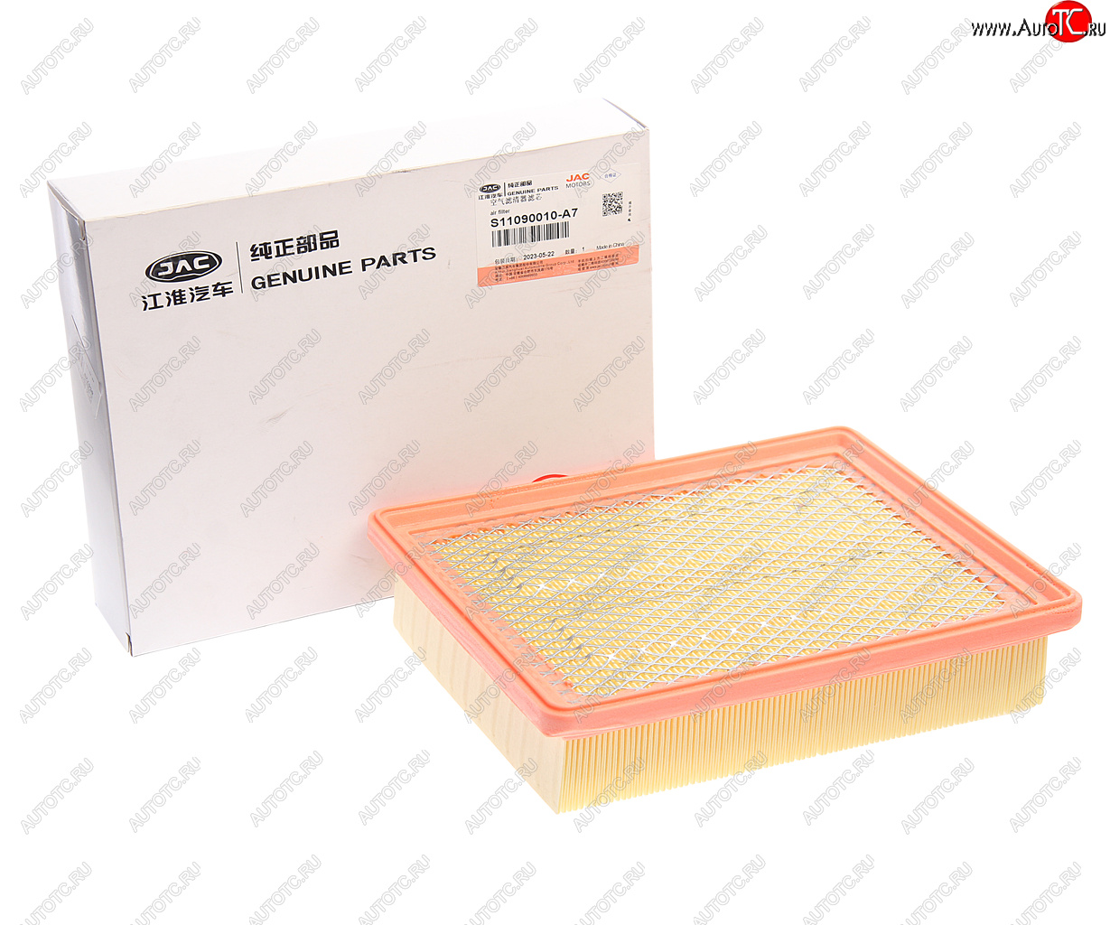 1 189 р. Фильтр воздушный JAC Sunray SOLLERS Atlant (2.7D) (4DE1-1D) (Е5) OE JAC s11090010-a7  с доставкой в г. Пермь