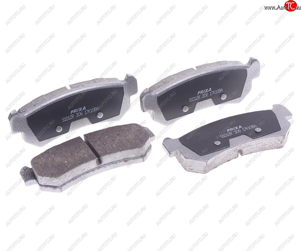 819 р. Колодки тормозные задние (4шт.) HANKOOK FRIXA Chevrolet Lacetti седан (2002-2013)  с доставкой в г. Пермь