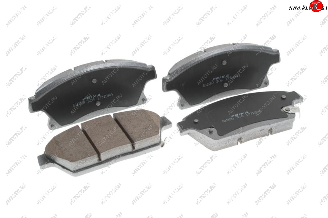 2 879 р. Колодки тормозные передние (4шт.) HANKOOK FRIXA Chevrolet Cruze J305 хэтчбек рестайлинг (2012-2015)  с доставкой в г. Пермь